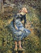 Camille Pissarro girls Sweden oil painting artist